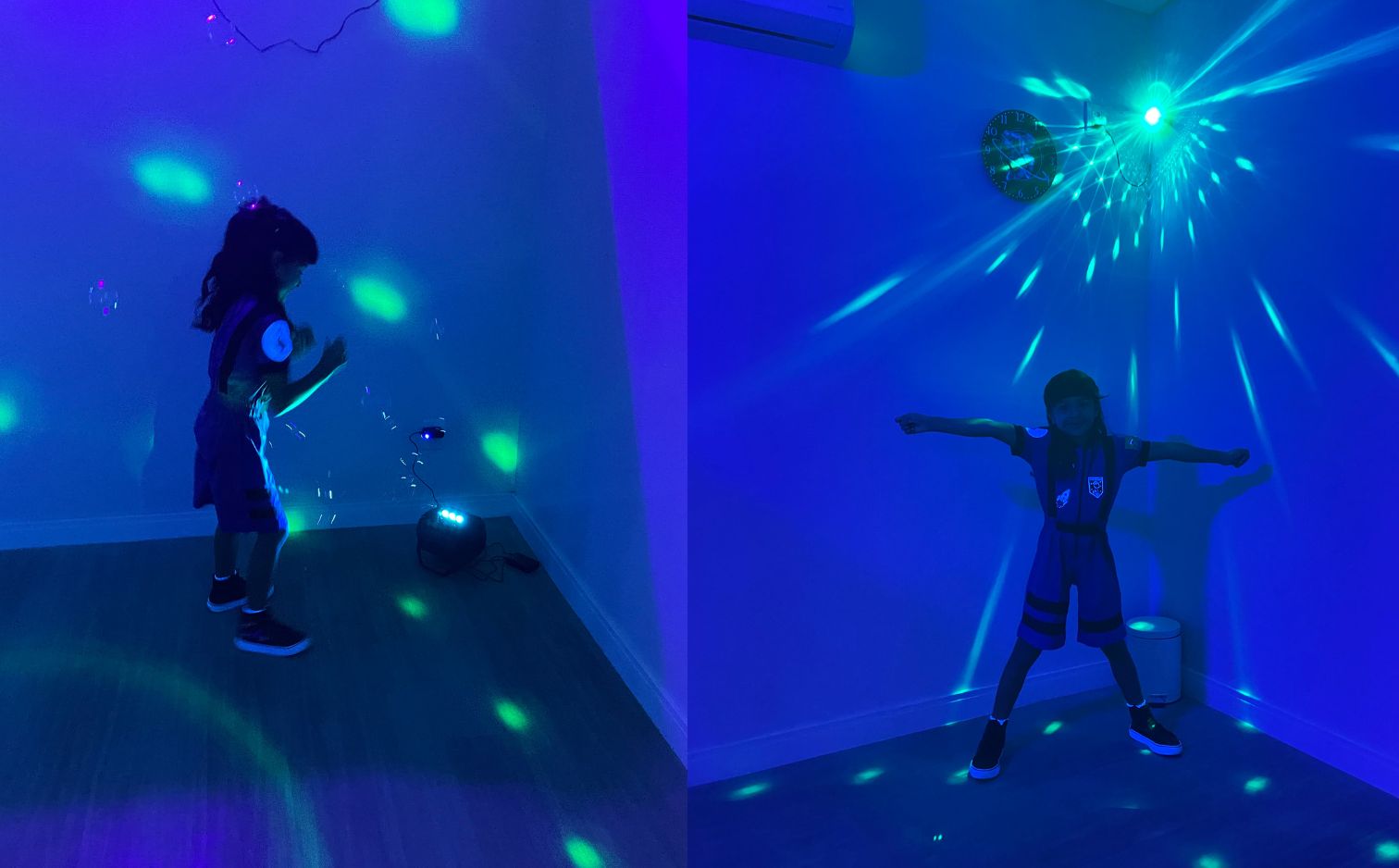 Sala para terapia snoezelen